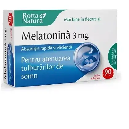 Rotta Natura Melatonina 3mg 20 tablete