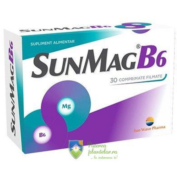 Sun Wave Pharma SunMag B6 30 comprimate