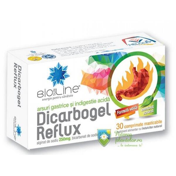 Helcor Pharma Dicarbogel Reflux 30 comprimate
