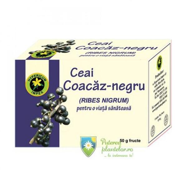 Hypericum Ceai coacaz negru fructe 50 gr