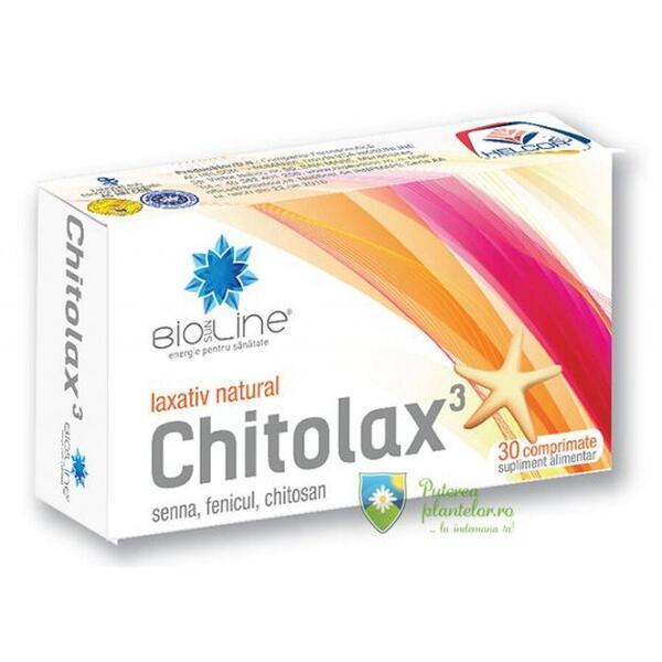 Helcor Pharma Chitolax 30 comprimate