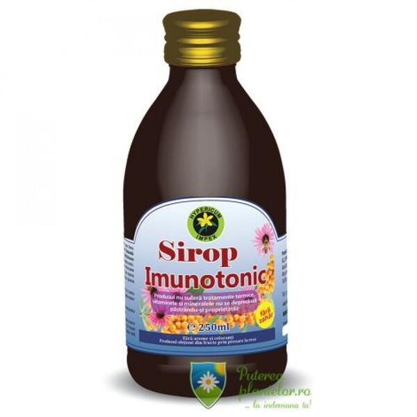 Hypericum Sirop Imunotonic fara zahar 250 ml