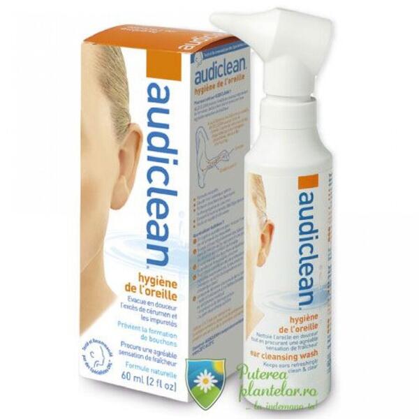 Hipocrate Audiclean spray pentru igiena urechilor 60 ml