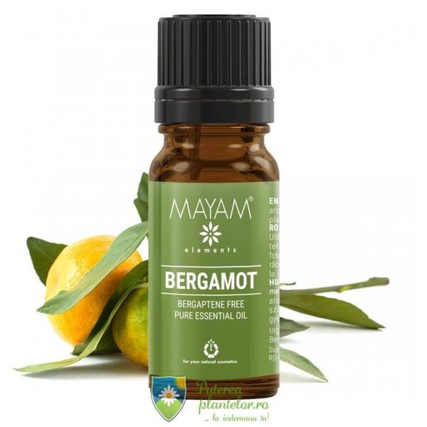 Mayam-Ellemental Ulei esential de Bergamota fara bergapten 10 ml