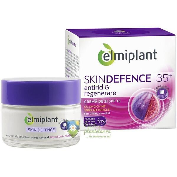 Elmiplant Skin Defence Crema Antirid de Zi, ten uscat 50 ml