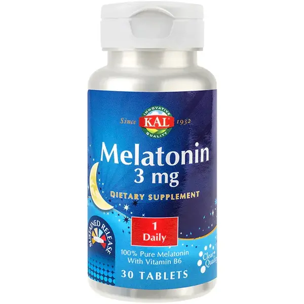 Secom Melatonin 3mg 30 tablete cu eliberare prelungita