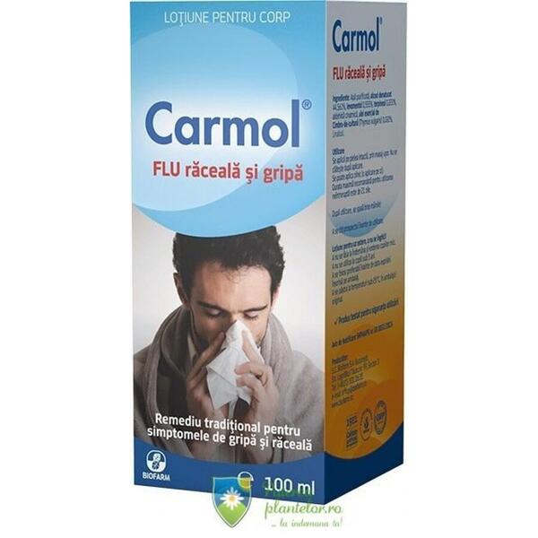 Biofarm Carmol Flu lotiune frectie 100 ml