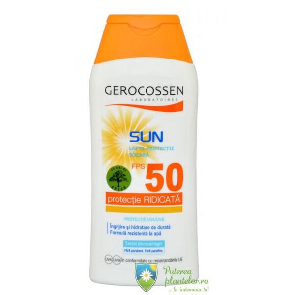 Gerocossen Lapte cu protectie solara SPF50 200 ml