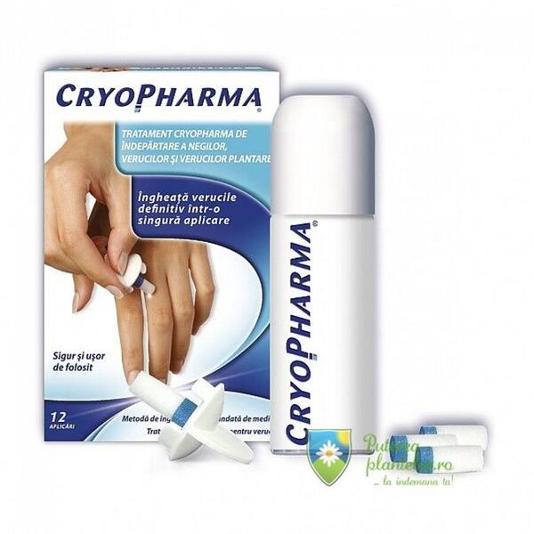 Hipocrate Cryopharma spray pt indepartarea verucilor negilor 50 ml