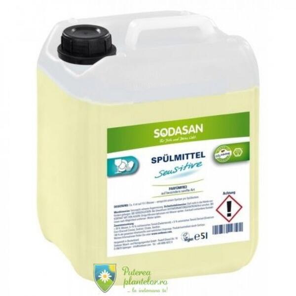 Sodasan Detergent Vase Bio Lichid Sensitiv 5 l
