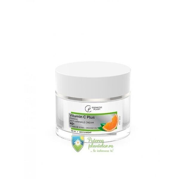 Cosmetic Plant Vitamin C Plus crema antirid pentru fermitate 40+ 50 ml