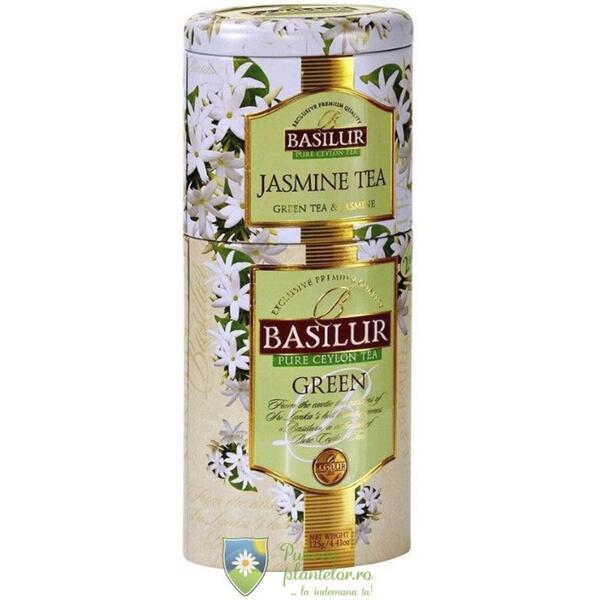 Basilur Tea Ceai Green Tea & Jasmine 125 gr
