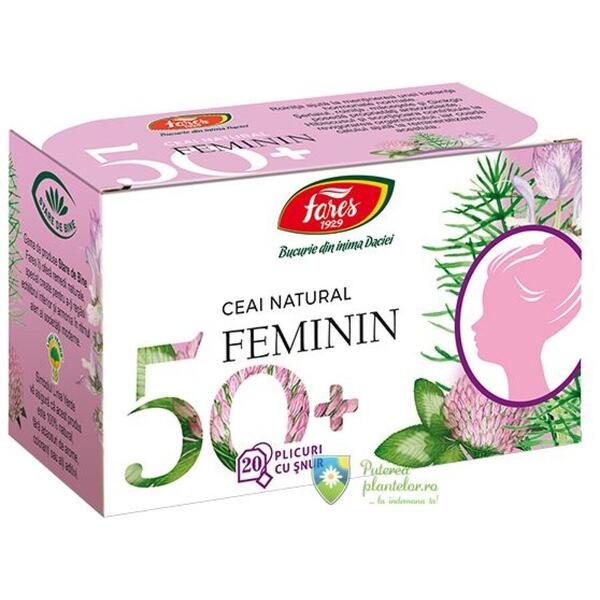 Fares Ceai Feminin 50+ 20 plicuri