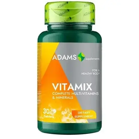 Adams Vision Vitamix Multivitamine si Multiminerale 30 tablete