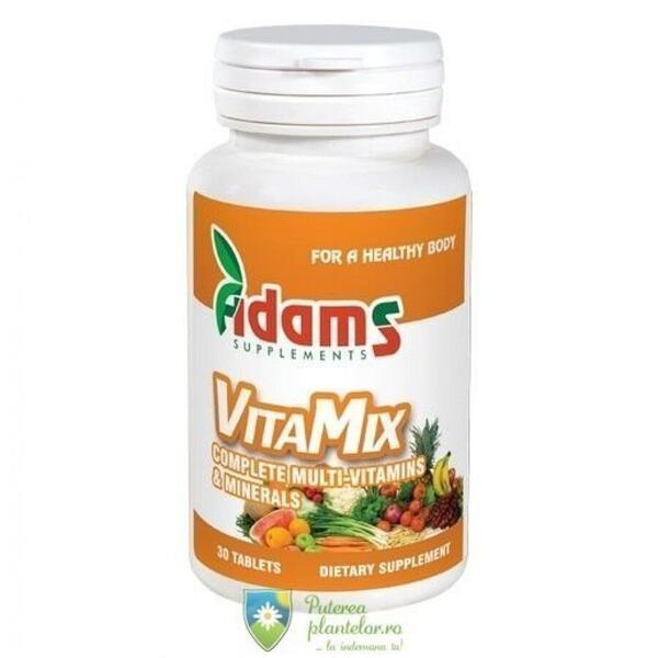 Adams Vision Vitamix Multivitamine si Multiminerale 30 tablete