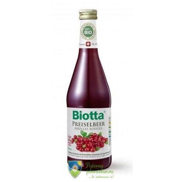 Biosens Suc Merisoare Eco Biotta 500 ml