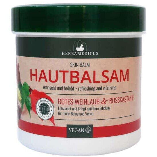 Herbamedicus Balsam vita de vie si castane pt racorire 250 ml