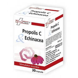 FarmaClass Propolis C cu Echinacea 30 capsule
