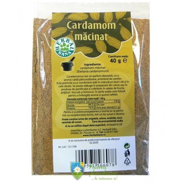 Herbavita Cardamom macinat 40 gr