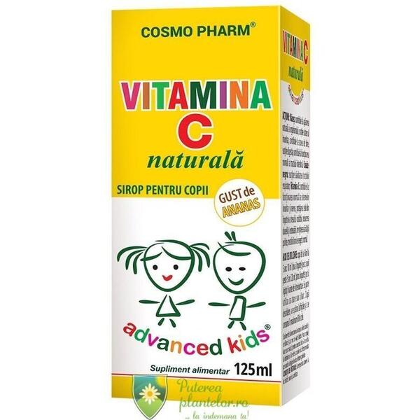 Cosmo Pharm Vitamina C Advanced Kids Sirop 125 ml